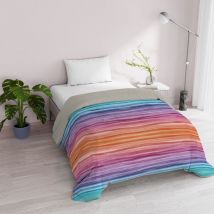 Trapunta Invernale basic stampata, Piazza e Mezza, Rainbow - Italian Bed Linen