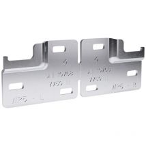 Placa wp5 libra (h6-h7-h11) l154 zincado - Italiana Ferramenta