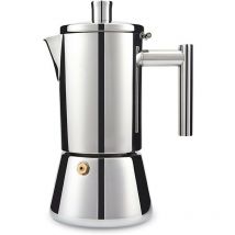 Italienische Kaffeekanne Aus Edelstahl Fur Induktions Keramik Elektro Und Gasherde 12 Tassen 520 Ml Exclusives Angebot