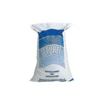 Italkali - depurel sale naturale in pastiglie per addolcitore ad alto contenuto di sodio in sacco da 25 kg. pack 10 sacchi 547R