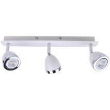 Italux Calasa Barra de foco de techo moderna de 3 luces, GU10