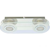 Italux Flavio Moderner 2-Licht-Doppel-Deckenstrahler LED, 3000K