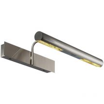 Italux Gallery - Lámpara de cuadro moderna Satin 2 Light, G9