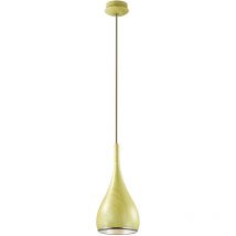 Italux - Gemma Moderna lámpara de techo colgante de cúpula de 1 luz, E27