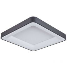 Giacinto - Moderna plafoniera a led a filo nero, bianco caldo 3000K 2750lm dimmerabile - Italux