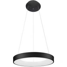 Giulia - Moderner LED-Anhänger schwarz, warmweiß 3000K 2200lm - Italux