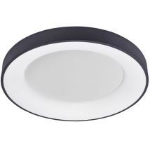 Giulia - Plafoniera moderna a led a filo nero, bianco caldo 3000K 2750lm - Italux
