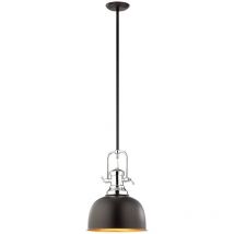 Italux - Laredo Lámpara de techo colgante de cúpula industrial, retro, 1 luz, E27