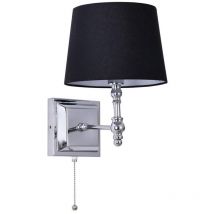 Luno Klassische 1-flammige Wandlampe mit Schirm, E27 - Italux