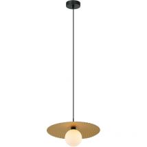 Italux - Malor Plafonnier suspendu moderne à 1 lumière en forme de dôme, G9