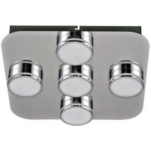 Italux - Marcel Modern 5 Light Shade Cluster Ceiling Light led, 3000K