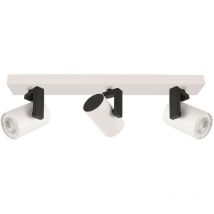 Mola Barra de foco de techo moderna de 3 luces, GU10 - Italux