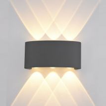 Italux - Ortelo Applique murale d'extérieur moderne à led,