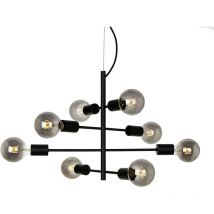 Portel Lámpara de techo colgante industrial, retro, 8 luces, brazo múltiple, E27 - Italux