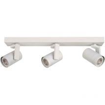 SPIELA Moderne Deckenstrahlerleiste GU10 12,5 cm Höhe 7,5 cm Breite 46 cm Länge Stahl Aluminium Italux