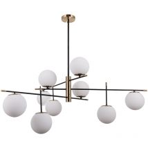 Stelia Moderne 9-flammige Kugel-Pendel-Deckenleuchte, E14 - Italux