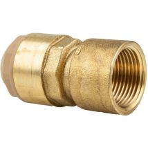 Itap-fit Messing-Steckverbinder gerade für Cu-Rohr ø 15 mm x 1/2 ig - dvgw