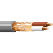 Datenkabel 2x1mm2 durchmesser 6,2mm grau als meterware - cc-21grb500 - ITC
