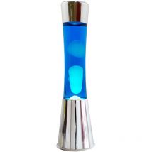 Mediawave Store - i-total - lampe à lave magma/lampe à lave (bleu blanc silver)