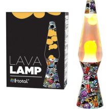 Mediawave Store - i-total - lampe à lave magma & glitter (graffiti) XL1782