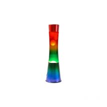 Mediawave Store - i-total - lampe à lave magma & glitter (rainbow 2) XL1782