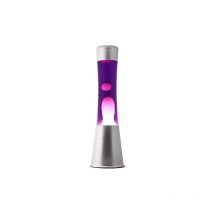 I-Total Lampe À Lave Magma, 40 Cm (Violet/cire Blanche 1) Xl1792