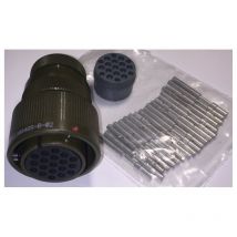 ITT - CA3106E20A48S-B-02 Conector circular ca-b de 19 vías Contactos incluidos - Bayoneta inversa