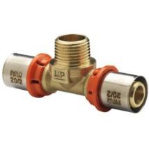 Raccord t à visser MALE16x216 - 20x27 -16 - Ivar