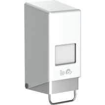 Dispenser sapone VARIOMAT M – H316 x L134 x P128 mm – Capacità 2 litri – Acciaio verniciato bianco