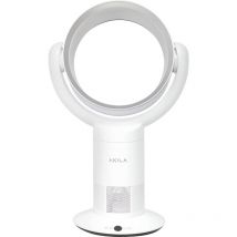 Akila - iwaki - Ventilatore rotondo senza pale - Silenzioso - Ventilazione a 360° - Oscillazione a 90° - Superficie 20m2
