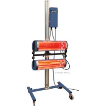 Sécheur 2kw mobile électronique avec platine + sup - HL100025 - Ce produit de marque est neuf. - Iwata