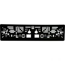 12011 SUPPORT de plaque d'immatriculation 12051 - IWH