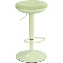 Tabourets de Bureau, Tabouret Ajustable en Hauteur, Chaise de Bureau Ergonomiqu Pivotante à 360° sans Dossier, Adaptée pour Bureau et Chambre, Chaise