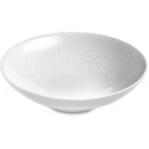 Assiette salade et pâtes – lot de 6 – Grès – Izy – Médard de Noblat