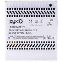 Izyx PSDX2402.75 Power supply 24VDC 2.75A din rail