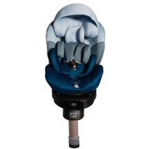 Bb-boom - izza Siège-auto pivotant 360° 0-22 kg jambe de force Isofix I-Size Bleu avec canopy