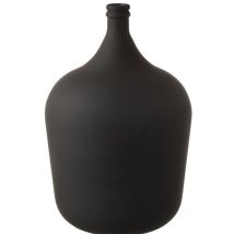 Vaso caraffa vetro opaco, nero, vasi fioriere - J-line