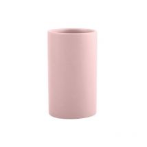 Vaso de cerámica TUBE-matT Rosa mate Spirella