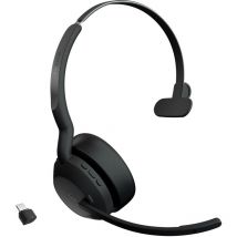 Evolve2 55 Headset Kabelloses Headset Büro/Zentrale de Bluetooth Calling Schwarz - Jabra