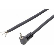Jack 2.5 mm Bkl Electronic mâle coudé nombre de pôles: 3 stéréo noir 1 pc(s)