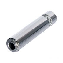 Jack 6.35 mm femelle, droit Rean av NYS2203P Nombre de pôles: 3 stéréo argent 1 pc(s) D18842