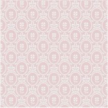 Jack 'N Rose Pale Pink Medallions Flowers Paste The Wall Vinyl Wallpaper