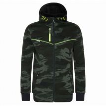 North Ways - Jacke - nine worth - Botta 1509 Camouflage / Fluo Gelb T.4XL