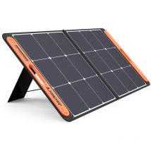 Panneau Solaire Portable SolarSaga 100W Adapté aux Stations d'Énergie Explorer 240/500/1000, Pliable, Composé de Cellules Monocristallines, Recharge