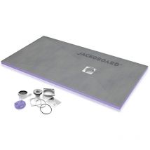 Jackon Insulation - Jackon Plato de ducha Jackon Aqua Decentral 1400x900x40mm con desagüe horizontal libre (4512096 + 4512007)