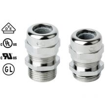 Jacob 50.616 M/EMV Pressacavo filettato EMC, con antistrappo M16 Ottone Ottone 1 pz.