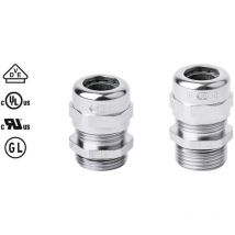 Jacob 50.625 M Pressacavo filettato con antistrappo M25 Ottone Ottone 1 pz.