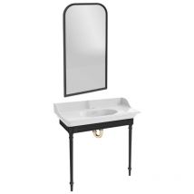 Jacob Delafon - Consola Cléo 1889 con encimera + espejo + sifón dorado