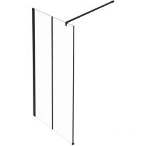 Paroi de douche Jacob Delafon Serenity, noir mat - 100 cm