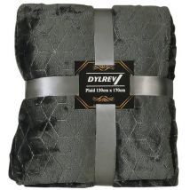 Jacquard-fleece-decke 130x170 Cm Lin